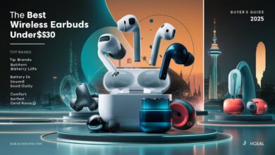 wireless earbuds under $30 2025